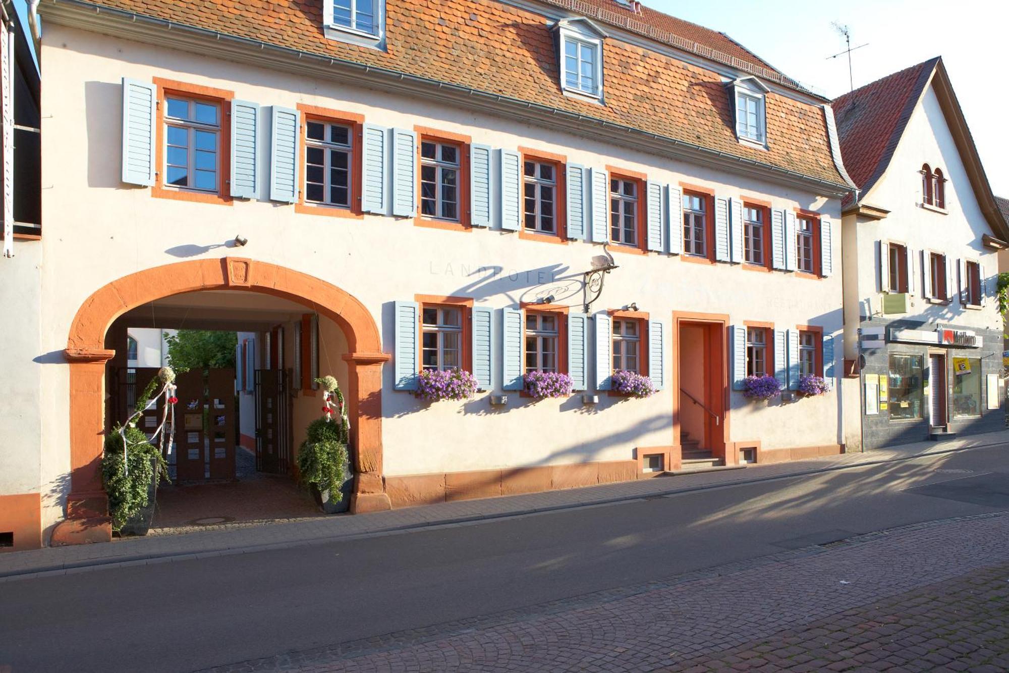 Landhotel Zum Schwanen Mit Restaurant Mona Liza Osthofen Kültér fotó